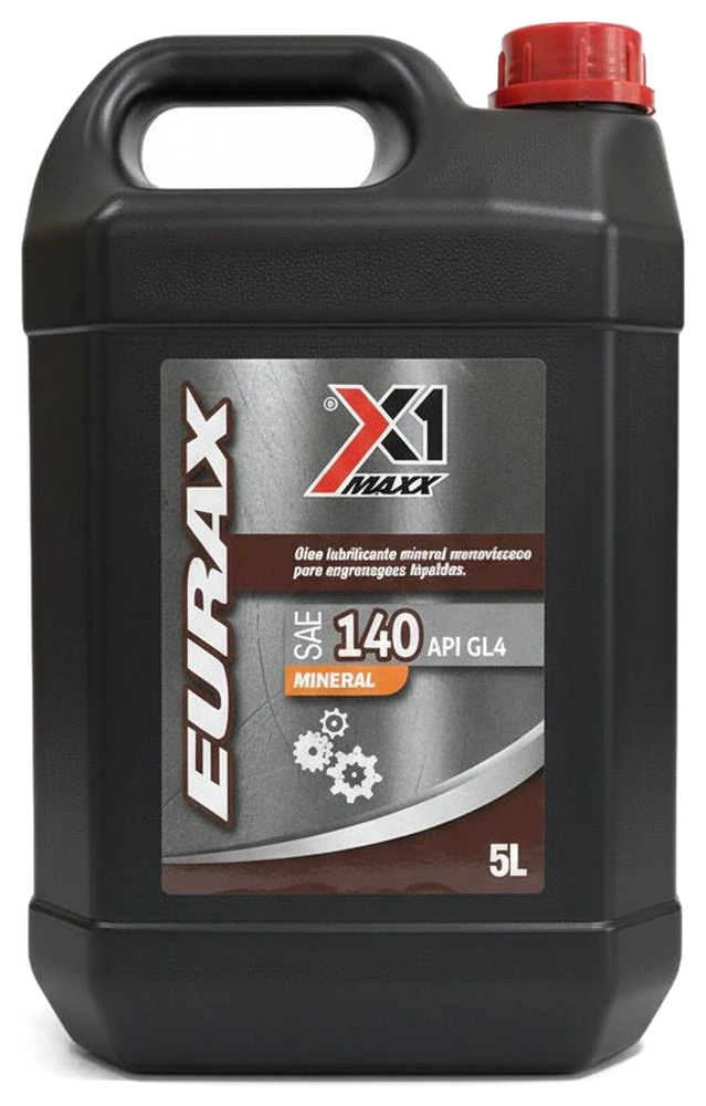Embalagem do óleo X1 Maxx Eurax 140 GL4