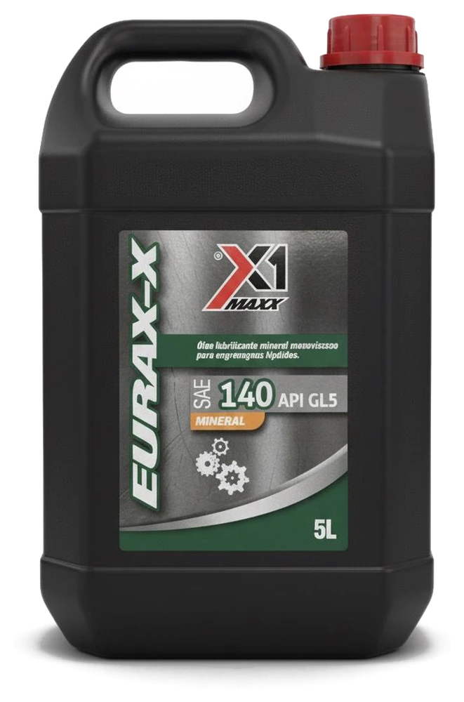Embalagem do óleo X1 Maxx Eurax 140 GL5