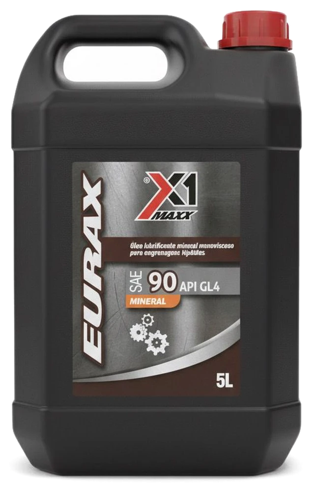Embalagem do óleo X1 Maxx Eurax 90 GL4