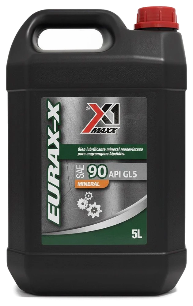 Embalagem do óleo X1 Maxx Eurax 90 GL5