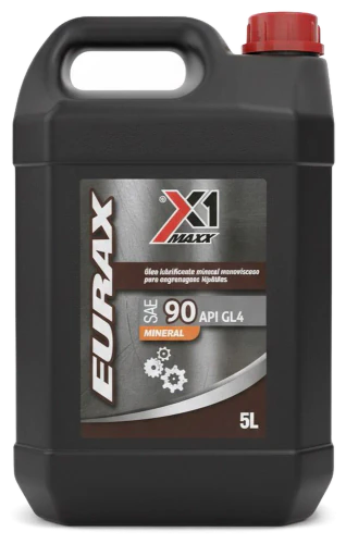 Embalagem do óleo X1 Maxx Eurax 90 GL4