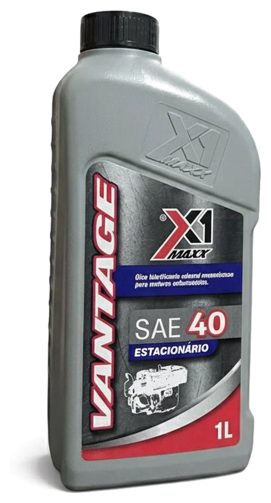Embalagem do óleo X1 Maxx Vantage SAE 40